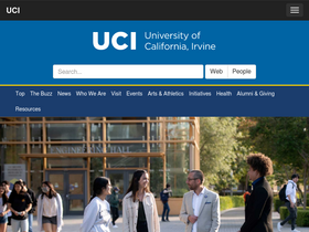 'sites.uci.edu' screenshot