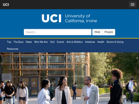 'students.uci.edu' screenshot