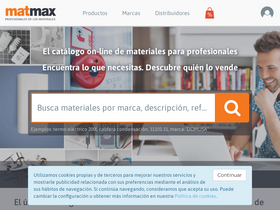 'matmax.es' screenshot