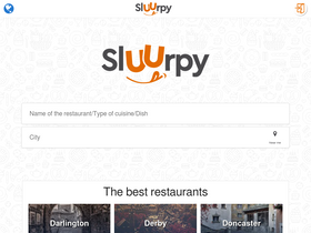 'sluurpy.co.uk' screenshot