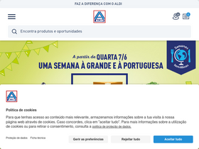 'aldi.pt' screenshot