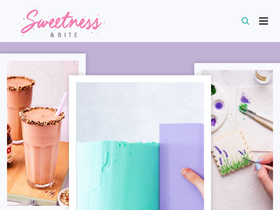 'sweetnessandbite.com' screenshot