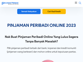 'pinjamanperibadibank.com' screenshot