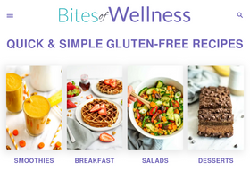 'bitesofwellness.com' screenshot