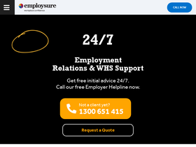 'employsure.com.au' screenshot