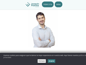 'joaquinpuermaendocrino.com' screenshot