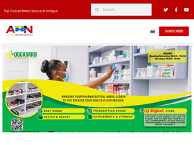 'antiguabreakingnews.com' screenshot