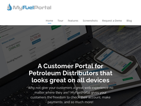 'myfuelportal.com' screenshot