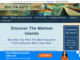 'maltainfoguide.com' screenshot