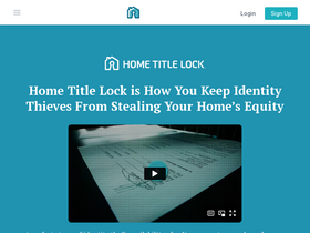 'hometitlelock.com' screenshot