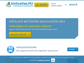 'biztositas.hu' screenshot