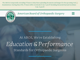 'abos.org' screenshot