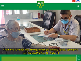 'fdu.pnt.edu.vn' screenshot