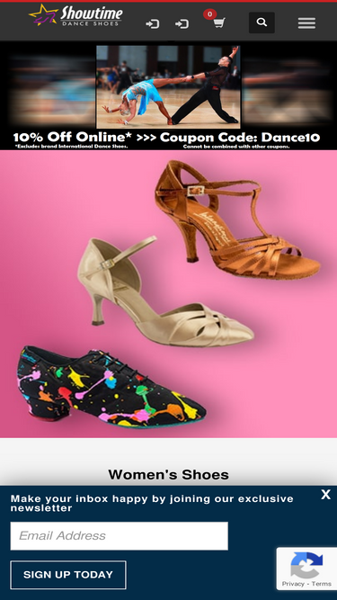 showtimedanceshoes.com