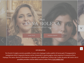 'teatrosancarlo.it' screenshot