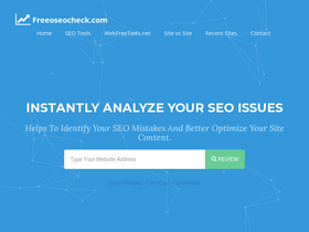 'freeoseocheck.com' screenshot