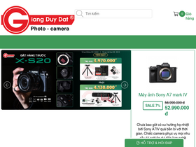 'giangduydat.vn' screenshot