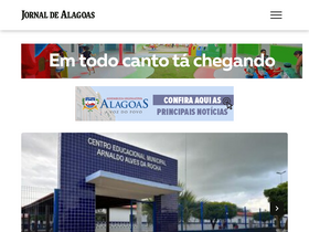 'jornaldealagoas.com.br' screenshot