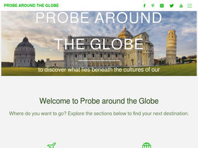 'probearoundtheglobe.com' screenshot