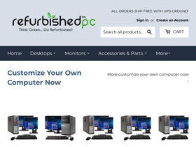 renewedcomputer.com homepage screenshot