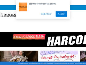 'nemzeti.net' screenshot