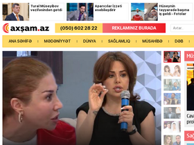 'axsam.az' screenshot