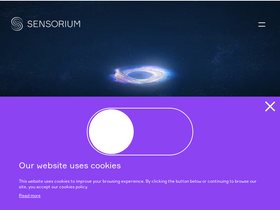'sensoriumxr.com' screenshot