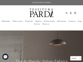tessiturapardimontefalco.com homepage screenshot