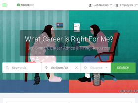 'nerdyhire.com' screenshot