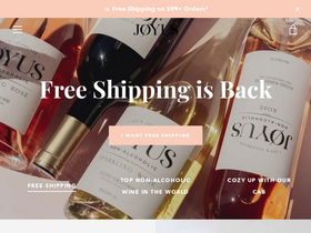 drinkjoyus.com homepage screenshot