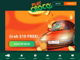 'playcroco.com' screenshot