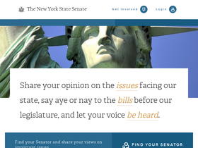 'nysenate.gov' screenshot