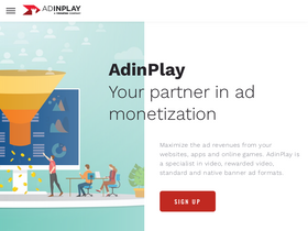 'adinplay.com' screenshot