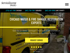 'servicemasterbyzaba.com' screenshot