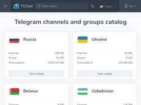 'tgstat.com' screenshot