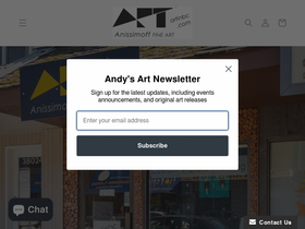 artinbc.com homepage screenshot