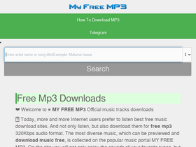 'idmp3s.com' screenshot