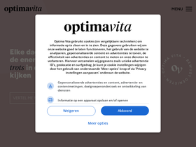 'optimavita.nl' screenshot