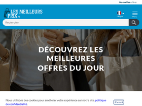'lesmeilleursprix.fr' screenshot