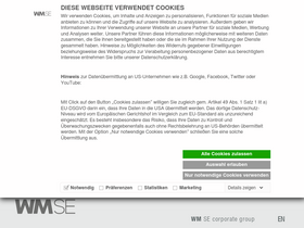 'wm.de' screenshot