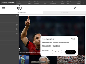 'esportenewsmundo.com.br' screenshot
