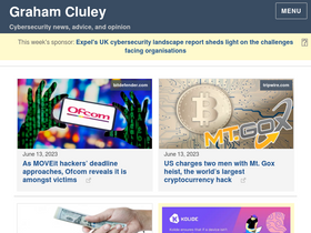 'grahamcluley.com' screenshot