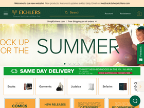 'shopeichlers.com' screenshot