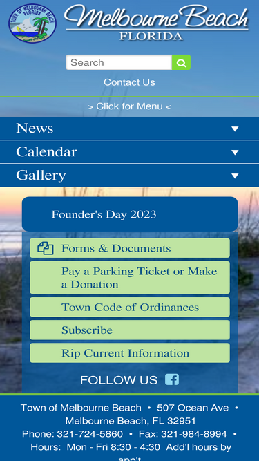 melbournebeachfl.org