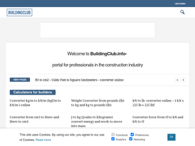 'buildingclub.info' screenshot