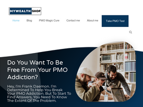 'mywealthshop.com' screenshot