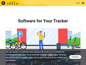 'gps-trace.com' screenshot