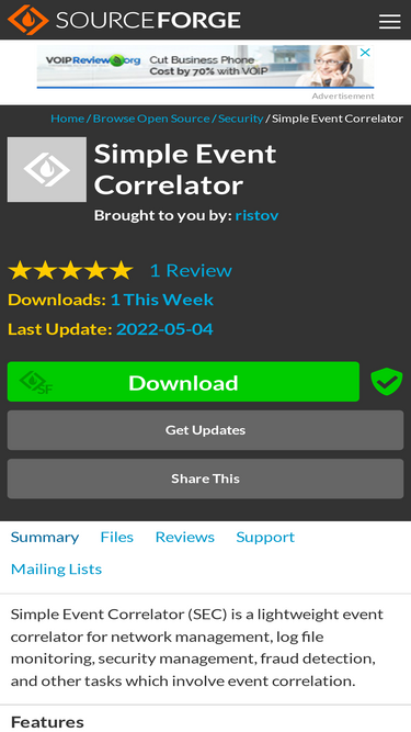 simple-evcorr.sourceforge.net