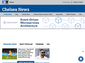 'chelseanews.com' screenshot