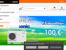 'climamarket.eu' screenshot